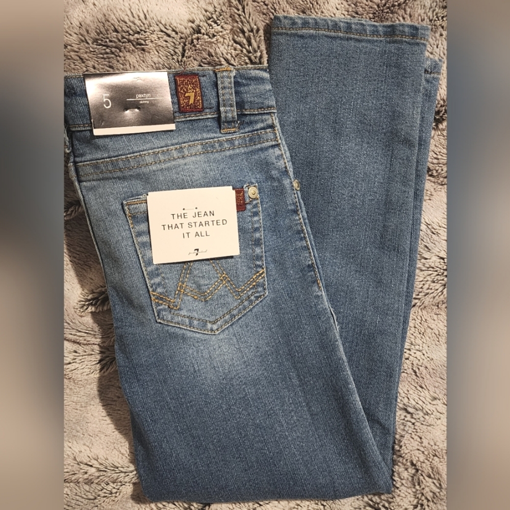 7 For All Mankind Kids' Paxtyn Skinny Stretch Jeans